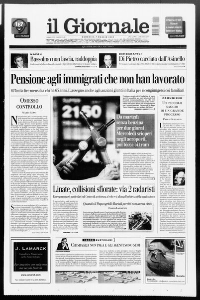 Il giornale : quotidiano del mattino